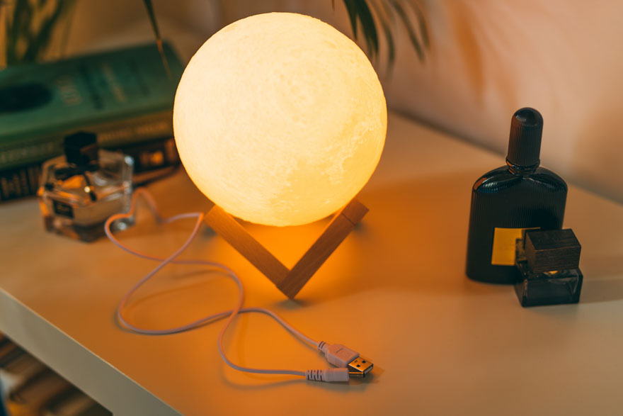 These Moon Lamps Will Make Your Room Look Out Of This World