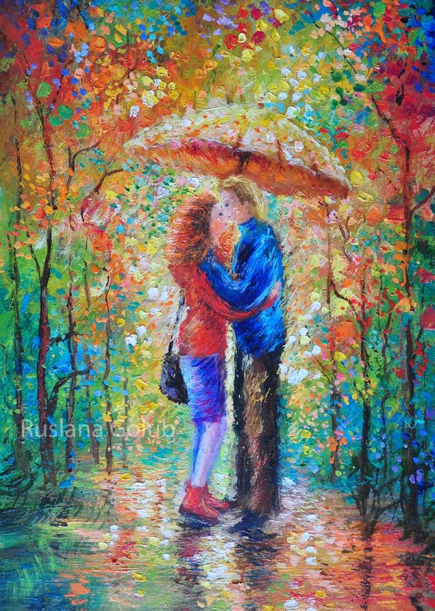 Autumn Paintings In Impressionist Style By Ruslana Golub Autumn Paintings In Impressionist Style By Ruslana Golub