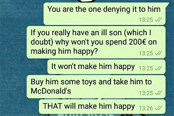 Man Orders Artist To Paint His Portrait For Free Because His Son 'Has Cancer', Gets The Response He Deserves