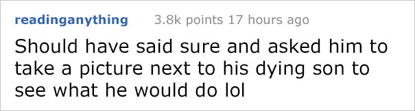 Man Orders Artist To Paint His Portrait For Free Because His Son 'Has Cancer', Gets The Response He Deserves Man Orders Artist To Paint His Portrait For Free Because His Son 'Has Cancer', Gets The Response He Deserves