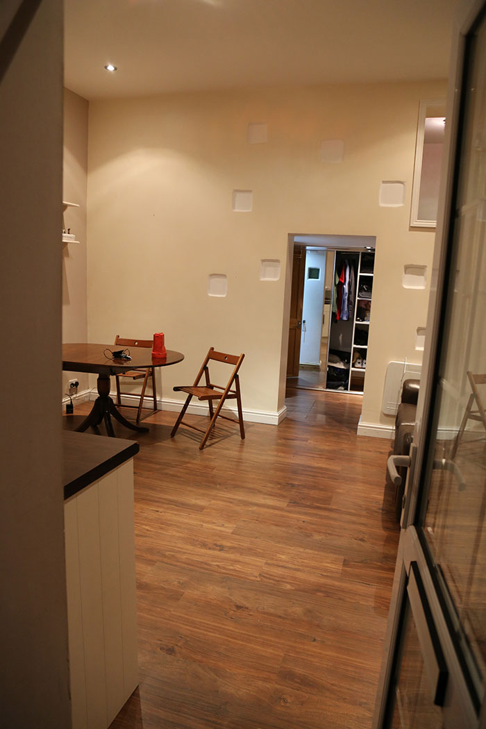 Guy Discovers A Trap Door In His Apartment Floor, Finds Something That Wasn't In The Lease Guy Discovers A Trap Door In His Apartment Floor, Finds Something That Wasn't In The Lease