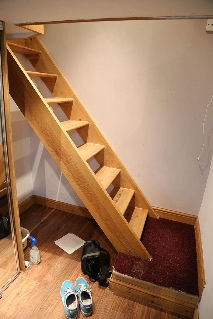 Guy Discovers A Trap Door In His Apartment Floor, Finds Something That Wasn't In The Lease Guy Discovers A Trap Door In His Apartment Floor, Finds Something That Wasn't In The Lease