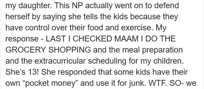 Mom Goes Viral For Calling Out Nurse Who 'Body-Shamed' 13-Year-Old Daughter, But Many People Disagree Mom Goes Viral For Calling Out Nurse Who 'Body-Shamed' 13-Year-Old Daughter, But Many People Disagree