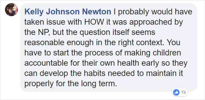 Mom Goes Viral For Calling Out Nurse Who 'Body-Shamed' 13-Year-Old Daughter, But Many People Disagree Mom Goes Viral For Calling Out Nurse Who 'Body-Shamed' 13-Year-Old Daughter, But Many People Disagree