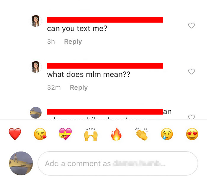 Guy Explains Pyramid Schemes With One Instagram Comment To Someone Involved In One, Makes Her Quit Immediately