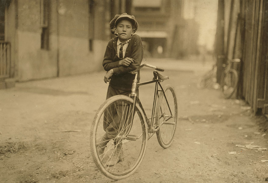 Messenger Boy Working For Mackay Telegraph Company. Said Fifteen Years Old. Exposed To Red Light Dangers. Location: Waco, Texas