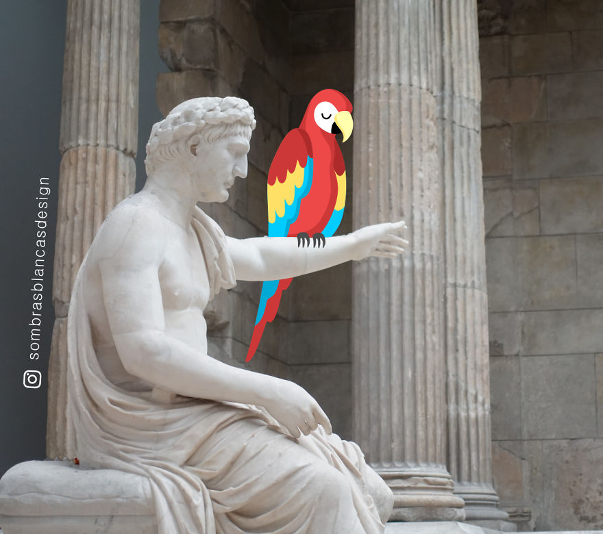 I Add Happy, Colorful Creatures To Everyday Life And Travel Photos (Part 2)