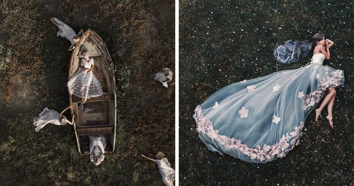 My New Project Called “Love Yourself” Features Surreal Photographs Taken From Above