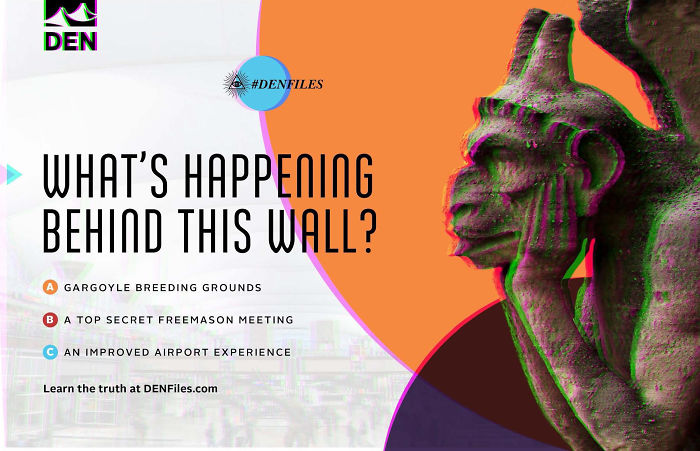 Denver International Airport Trolls Travelers With The Most Genius Conspiracy Theory Campaign