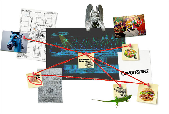 Denver International Airport Trolls Travelers With The Most Genius Conspiracy Theory Campaign Denver International Airport Trolls Travelers With The Most Genius Conspiracy Theory Campaign