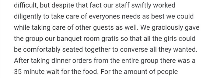 Customer Leaves A One-Star Review For Restaurant, Unluckily For Her, The Owner Remembers Her Too Well