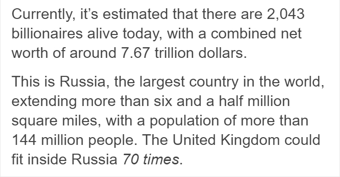 Tumblr User Explained What It Means To Be A Billionaire, And It Will Make You Feel Poor