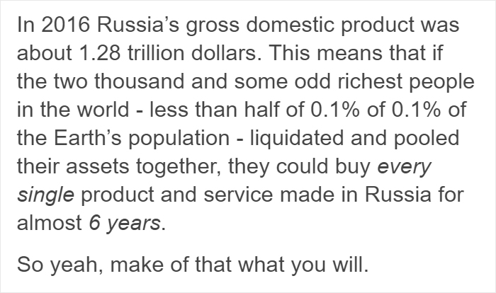 Tumblr User Explained What It Means To Be A Billionaire, And It Will Make You Feel Poor