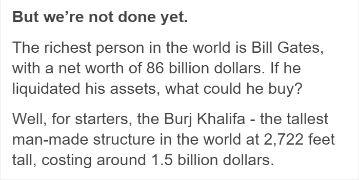 Tumblr User Explained What It Means To Be A Billionaire, And It Will Make You Feel Poor Tumblr User Explained What It Means To Be A Billionaire, And It Will Make You Feel Poor