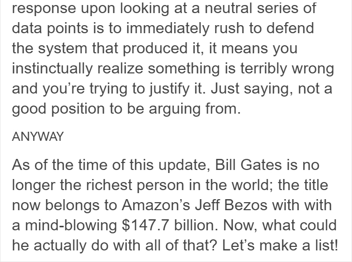 Tumblr User Explained What It Means To Be A Billionaire, And It Will Make You Feel Poor Tumblr User Explained What It Means To Be A Billionaire, And It Will Make You Feel Poor