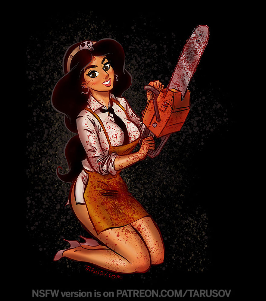 Leatherface From Texas Chainsaw Massacre - Jasmine