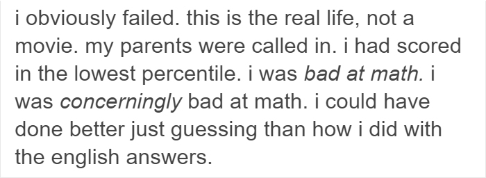 This Woman Blamed The School System For Failing A Math Test, But Not Everyone Agrees