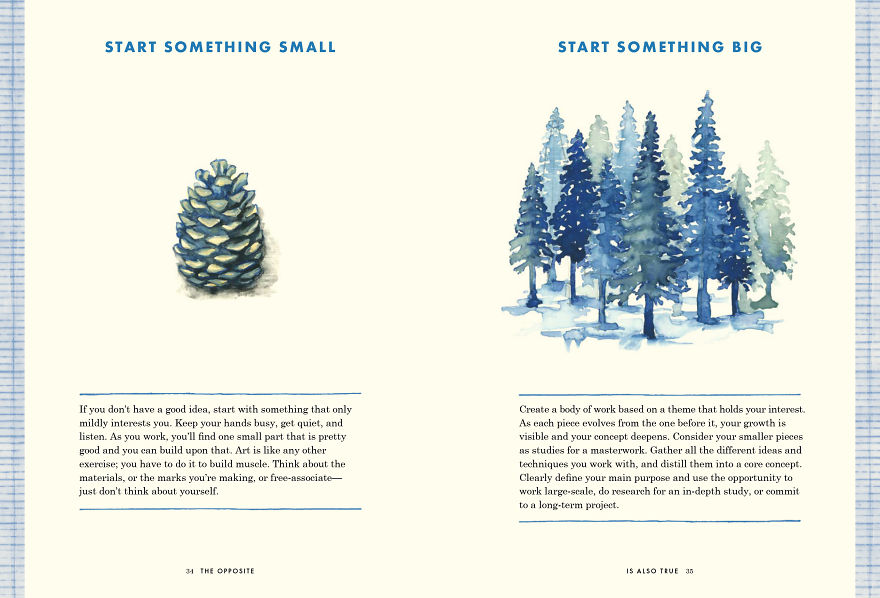 I Organized All My Inspirational Art Advice And Realized It Can All Be Paired In Opposites - So Which Way Is Right?