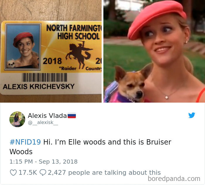 Funny Senior Student Id