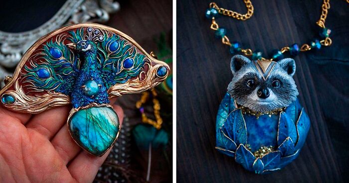 45 Surreal Jewelry Pieces Handmade By A Ukrainian Designer