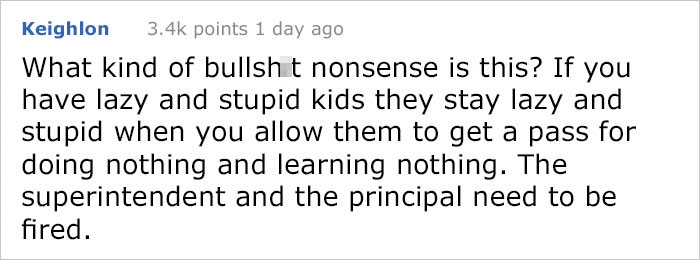 Teacher Says She Got Fired For Giving Zeroes To Students That Did Not Turn In Their Work, And It Escalated Quickly Teacher Says She Got Fired For Giving Zeroes To Students That Did Not Turn In Their Work, And It Escalated Quickly