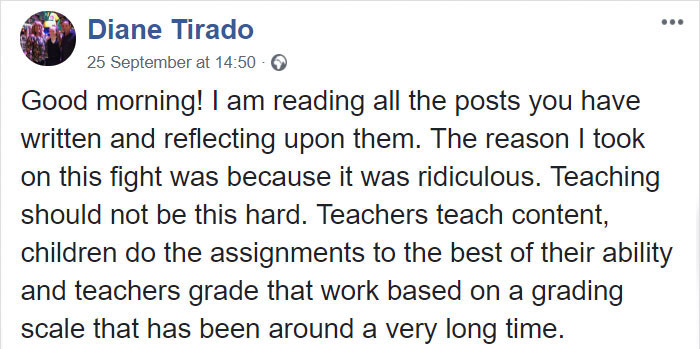 Teacher Says She Got Fired For Giving Zeroes To Students That Did Not Turn In Their Work, And It Escalated Quickly Teacher Says She Got Fired For Giving Zeroes To Students That Did Not Turn In Their Work, And It Escalated Quickly