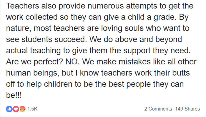 Teacher Says She Got Fired For Giving Zeroes To Students That Did Not Turn In Their Work, And It Escalated Quickly Teacher Says She Got Fired For Giving Zeroes To Students That Did Not Turn In Their Work, And It Escalated Quickly