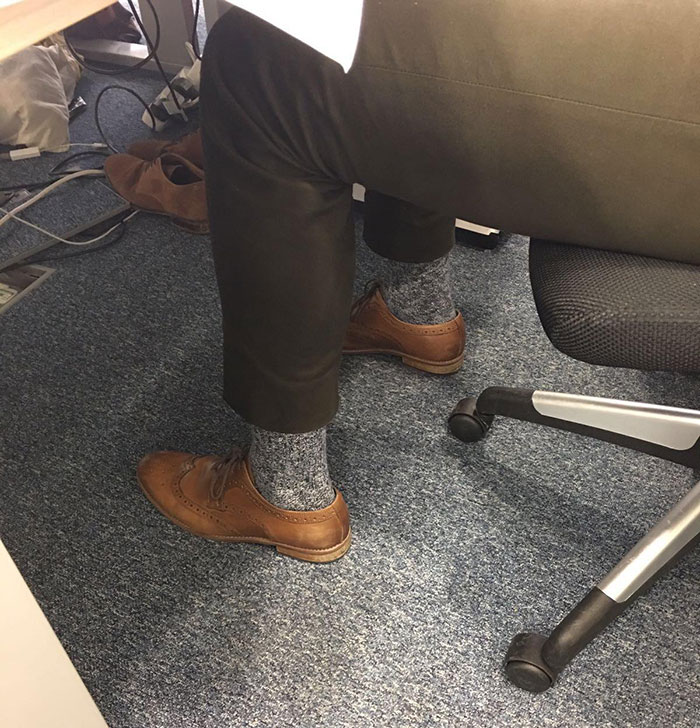 Matching Socks To The Carpet