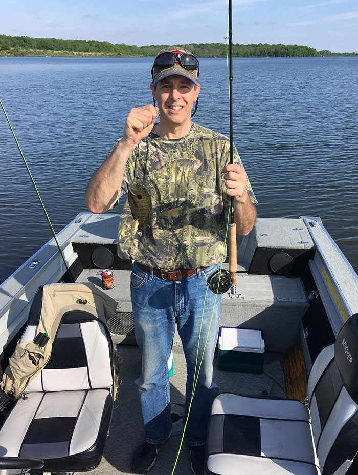 My Dad Caught A Bluegill And I Thought He Was Holding Up Air At First