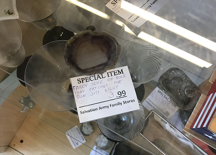 Fancy Slice Of Rock That Catches The Sun Just Right