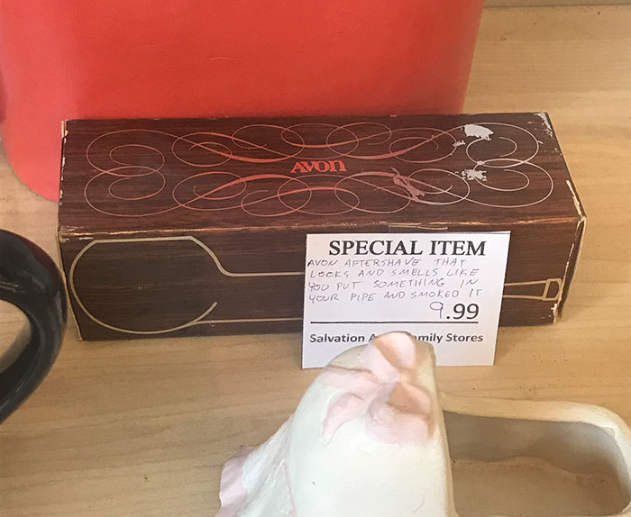 Avon Aftershave That Looks And Smells Like You Put Something In Your Pipe And Smoked It