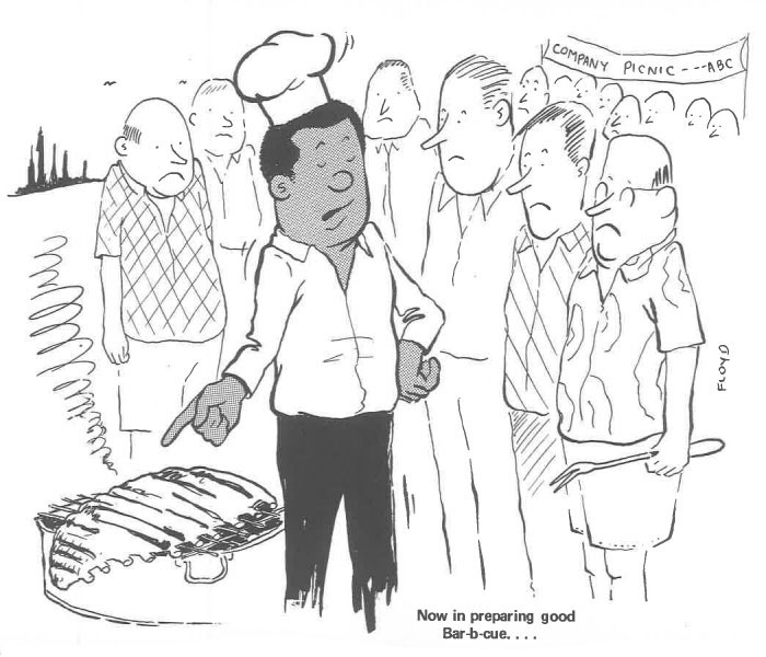 Now In Preparing Good Bar-B-Cue....