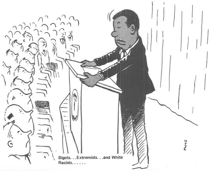 Bigots... Extremists... And White Racists.....