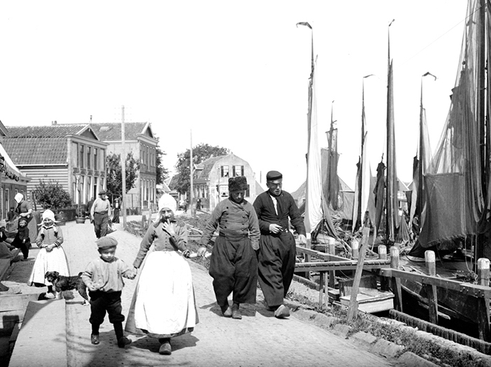 Volendam Street, Netherlands