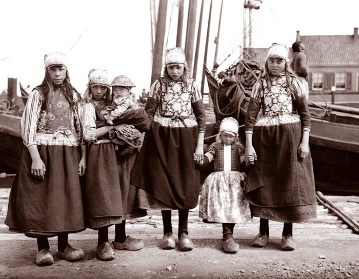 Marken Girls, Marken, Netherlands