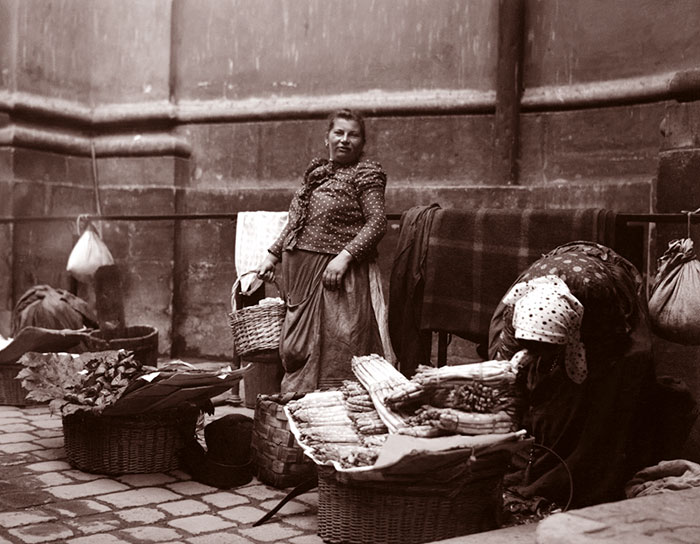 Asparagus Sellers, Vienna, Austria