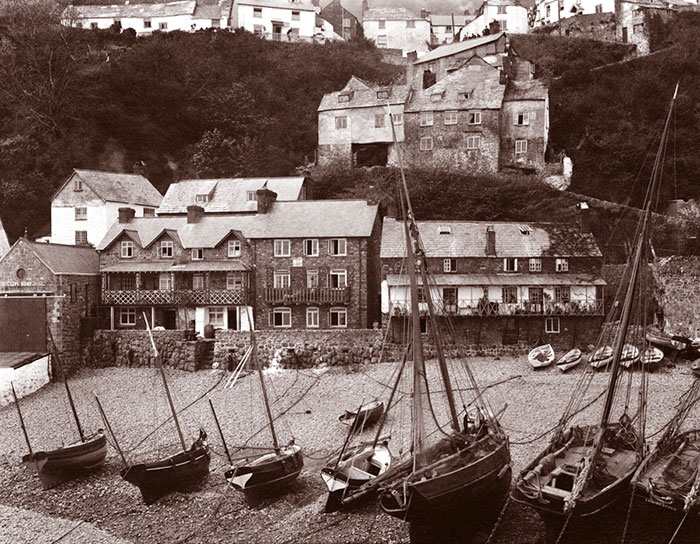 The Quay At Clovelly, Devon, England