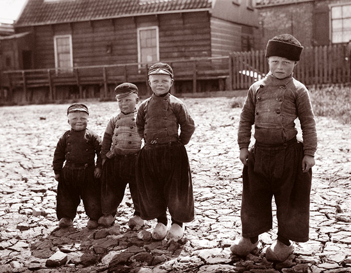 Four Boys From Volendam, Netherlands