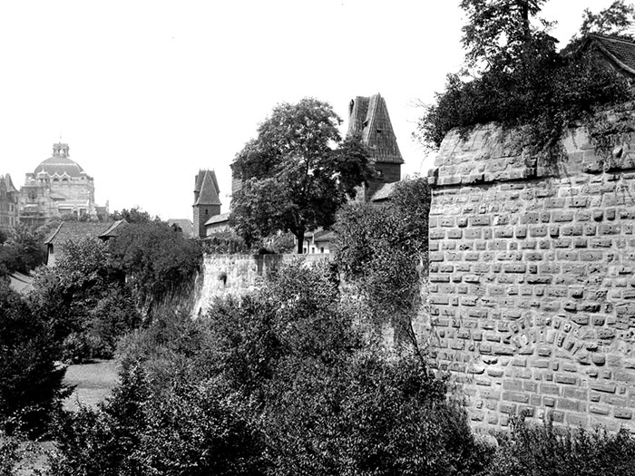 Stone Wall, Nürnberg, Germany