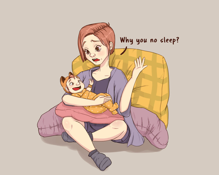 We Made Some Illustration About Parenthood To Cheers You Up