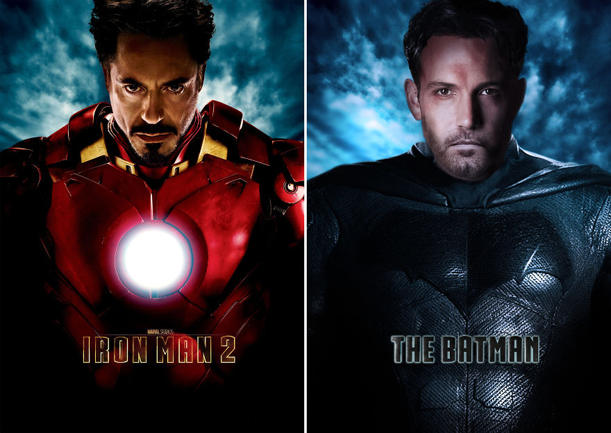 Batman In "Iron Man"