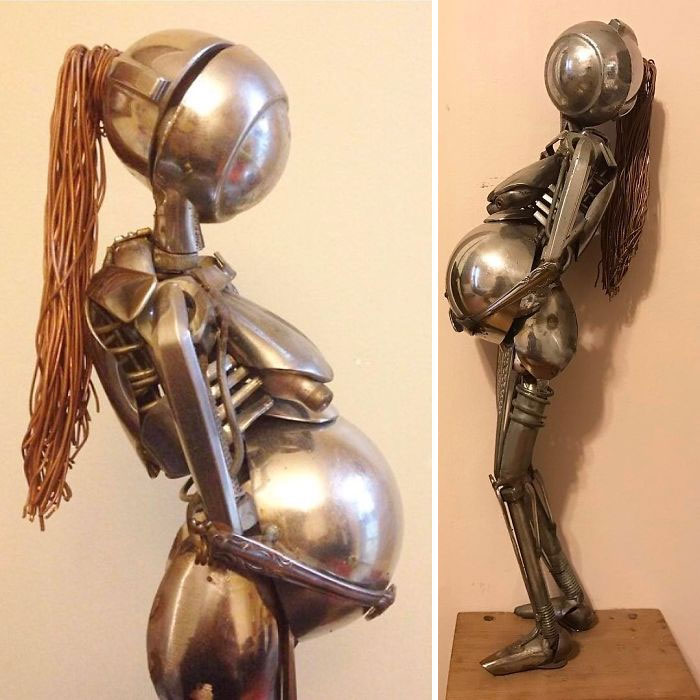 Artist Makes Sculptures With Cutlery And The Result Is Perfect