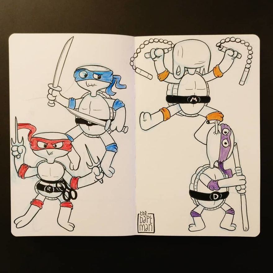 Ninja Turtles In Real Life