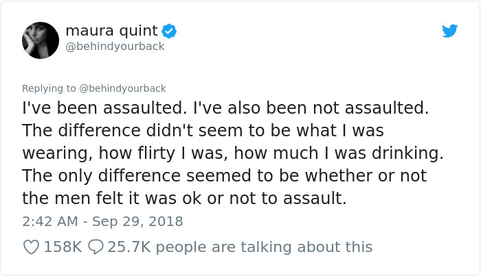 Woman Tweets About All The Times Men Didn't Rape Her To Teach A Lesson On Consent