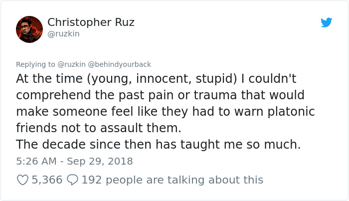 Woman Tweets About All The Times Men Didn't Rape Her To Teach A Lesson On Consent Woman Tweets About All The Times Men Didn't Rape Her To Teach A Lesson On Consent