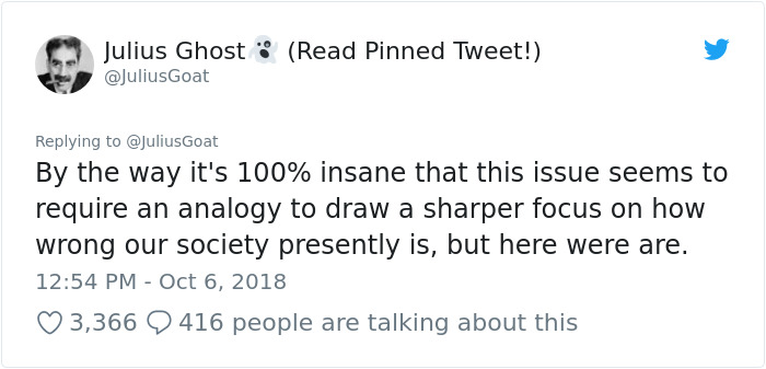 Man Perfectly Explains Women's Rage Today Using Brutal Analogy So That All Men Can Finally Understand It Man Perfectly Explains Women's Rage Today Using Brutal Analogy So That All Men Can Finally Understand It