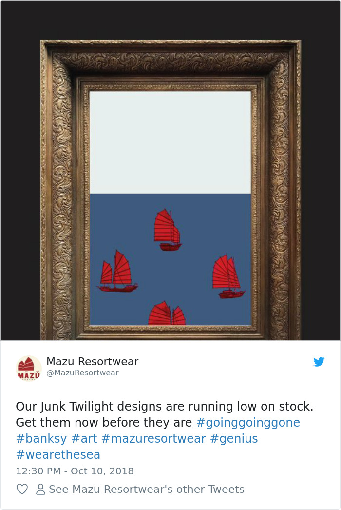 Banksy Artwork Shredded Itself Seconds After Being Sold For More Than 1 Million Dollars