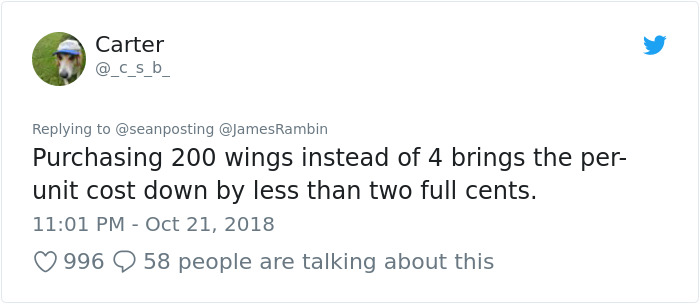 Chinese Restaurant Has The Weirdest Chicken Wing Pricing And People Are Drawing Graphs To Figure It Out Chinese Restaurant Has The Weirdest Chicken Wing Pricing And People Are Drawing Graphs To Figure It Out