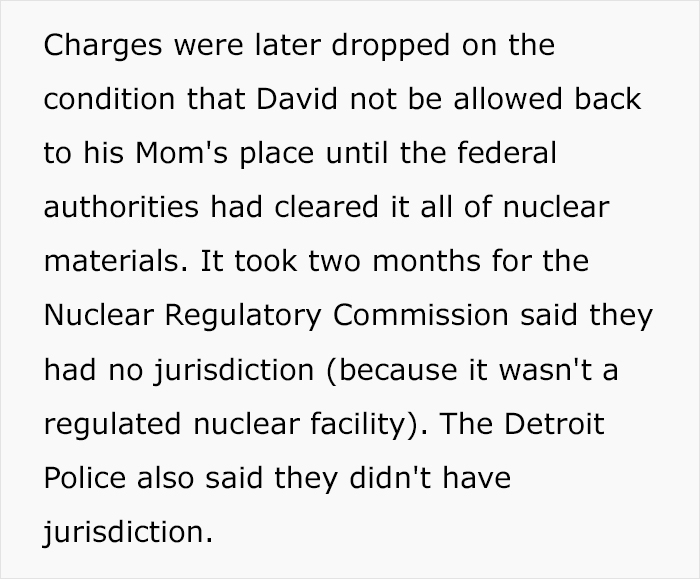 This 17 Y.O. Boy Scout Built A Nuclear Reactor In His Mom’s Backyard 20 Years Ago That Made The Neighborhood Radioactive