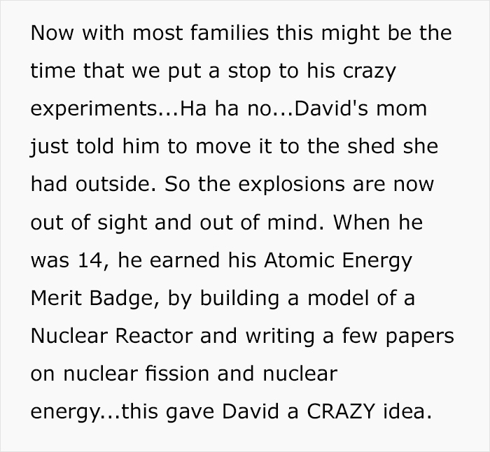 This 17 Y.O. Boy Scout Built A Nuclear Reactor In His Mom’s Backyard 20 Years Ago That Made The Neighborhood Radioactive